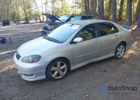 2006 Toyota Corolla S from USA, damaged, VIN 2T1BR32E76C563621